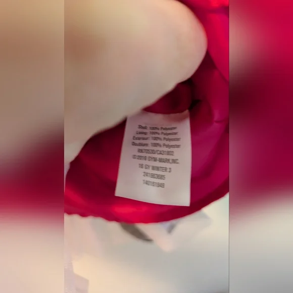 Gymboree Pink and Red Pleated A-Line Dress size 4T - Picture 5 of 5